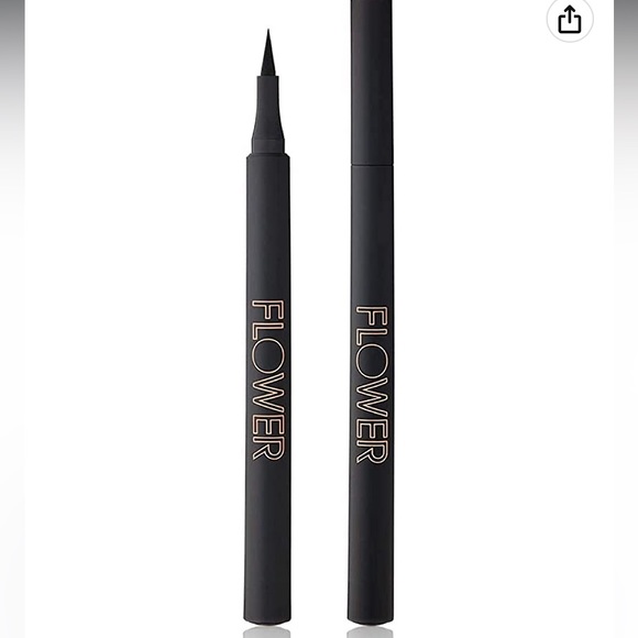 Drew Barrymore Trio Flower Makeup • Winged eyeliner + Highlighter + Eyeshadow 💐 - Picture 4 of 10